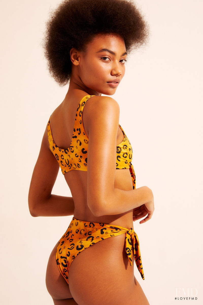 Ange-Marie Moutambou featured in  the Inamorata Woman catalogue for Summer 2020