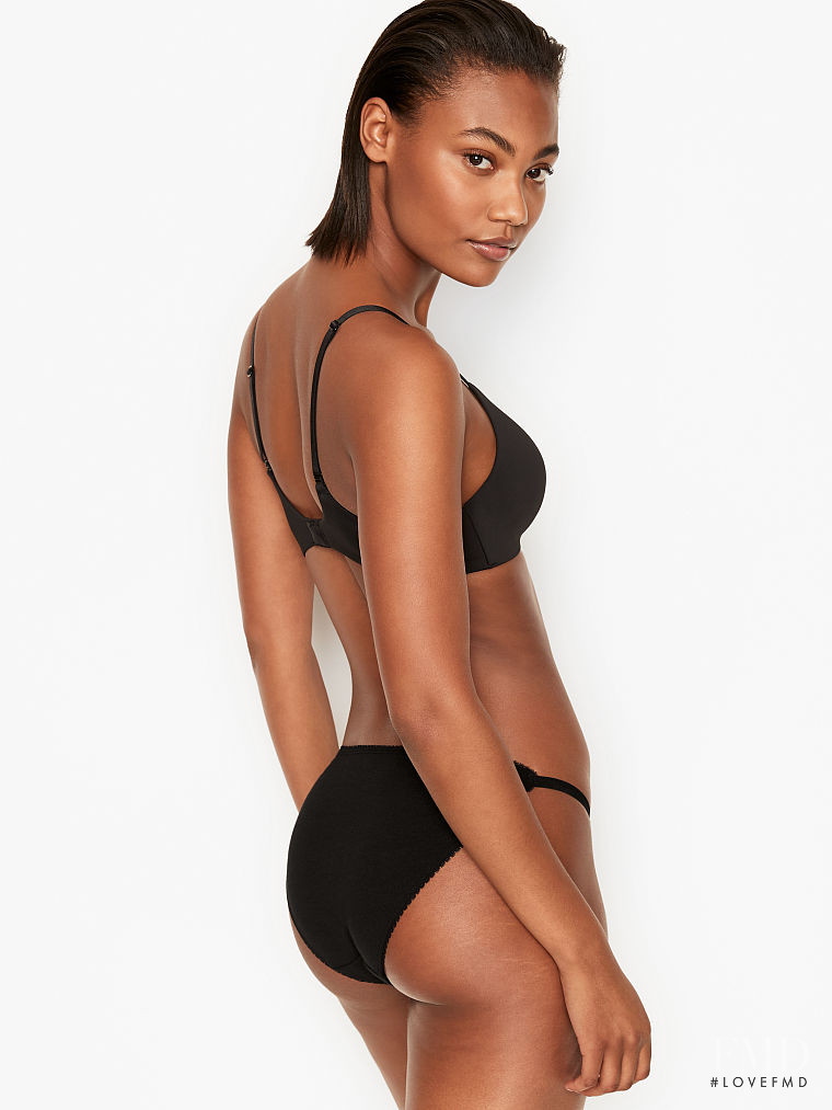 Ange-Marie Moutambou featured in  the Victoria\'s Secret catalogue for Spring/Summer 2021