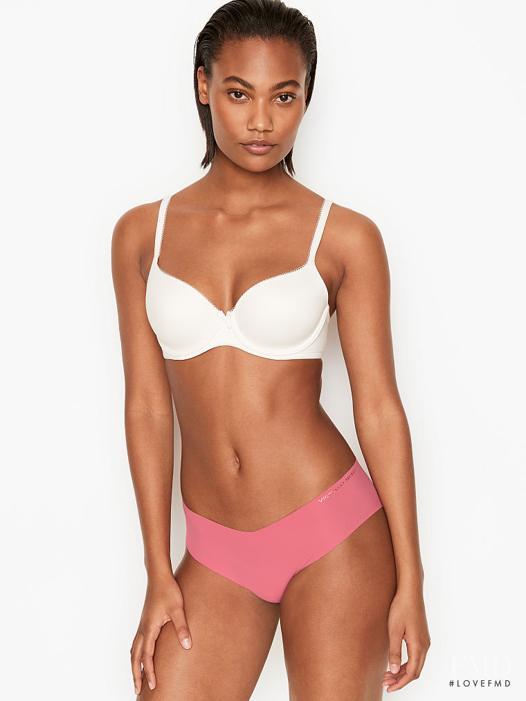 Ange-Marie Moutambou featured in  the Victoria\'s Secret catalogue for Spring/Summer 2021