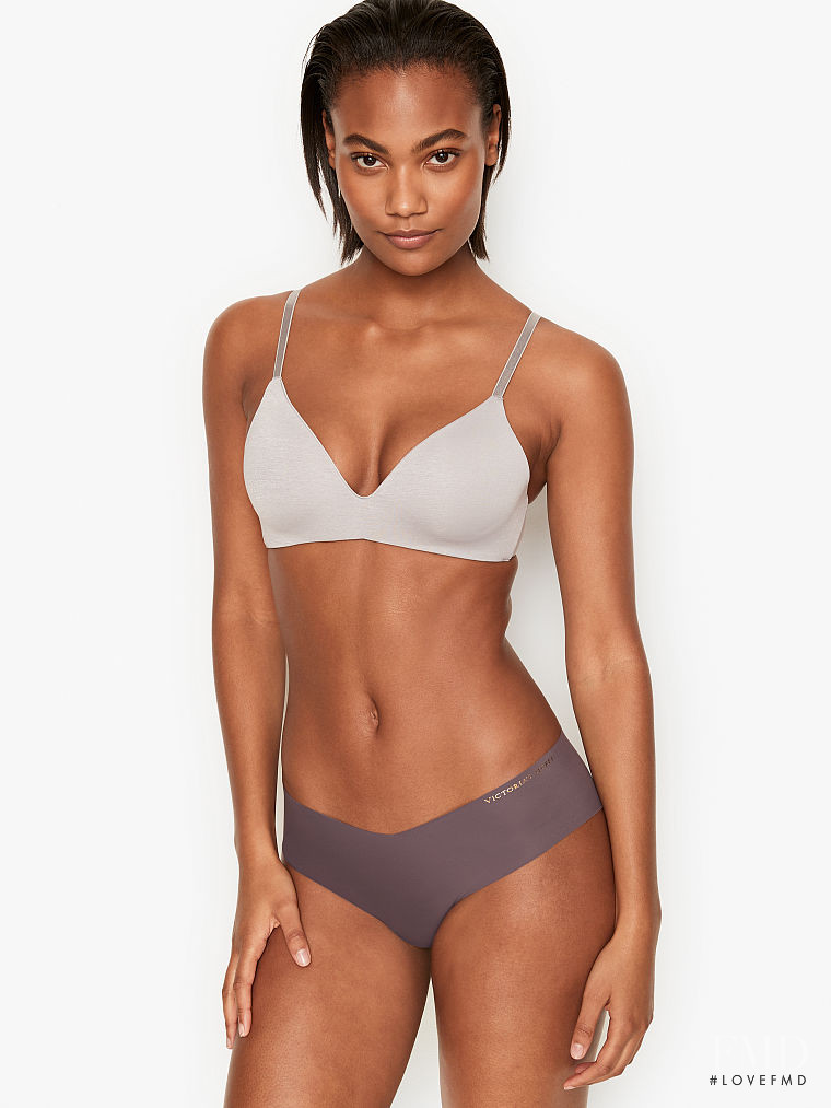 Ange-Marie Moutambou featured in  the Victoria\'s Secret catalogue for Spring/Summer 2021