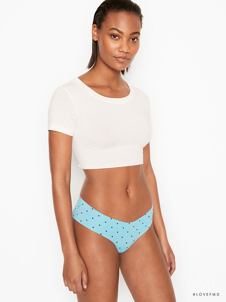 Ange-Marie Moutambou featured in  the Victoria\'s Secret catalogue for Spring/Summer 2021