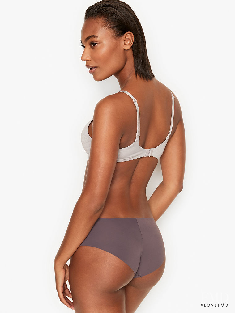 Ange-Marie Moutambou featured in  the Victoria\'s Secret catalogue for Spring/Summer 2021