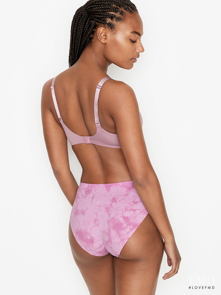 Ange-Marie Moutambou featured in  the Victoria\'s Secret catalogue for Spring/Summer 2021