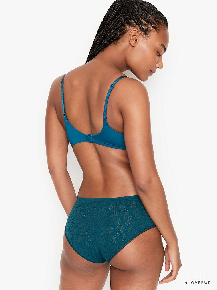 Ange-Marie Moutambou featured in  the Victoria\'s Secret catalogue for Spring/Summer 2021