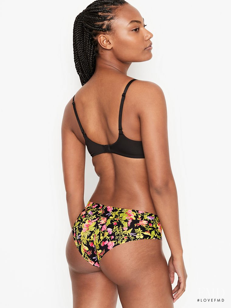 Ange-Marie Moutambou featured in  the Victoria\'s Secret catalogue for Spring/Summer 2021