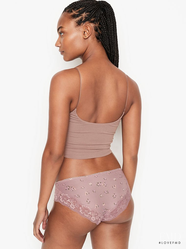 Ange-Marie Moutambou featured in  the Victoria\'s Secret catalogue for Spring/Summer 2021