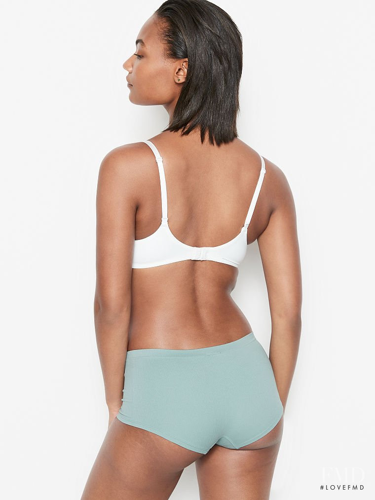 Ange-Marie Moutambou featured in  the Victoria\'s Secret catalogue for Spring/Summer 2021