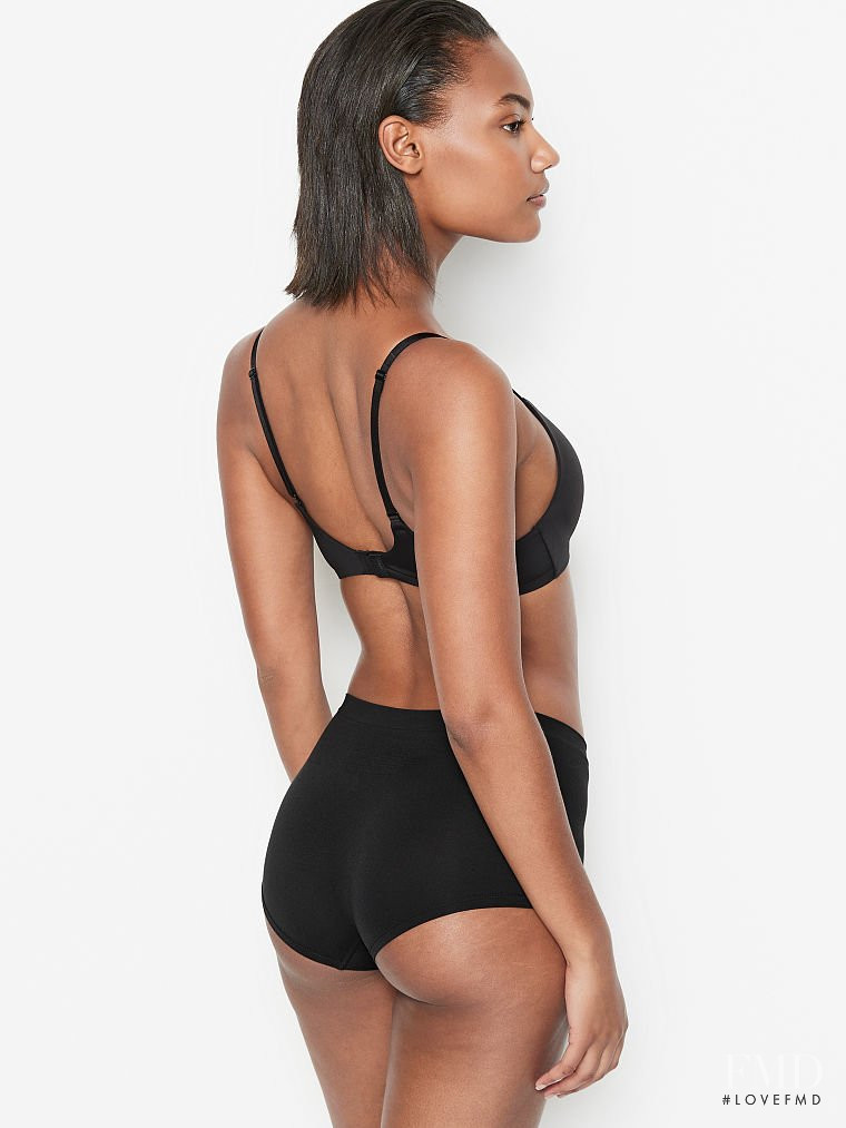 Ange-Marie Moutambou featured in  the Victoria\'s Secret catalogue for Spring/Summer 2021