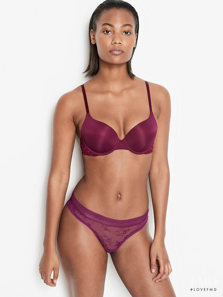 Ange-Marie Moutambou featured in  the Victoria\'s Secret catalogue for Spring/Summer 2021