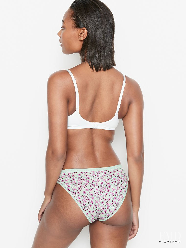 Ange-Marie Moutambou featured in  the Victoria\'s Secret catalogue for Spring/Summer 2021