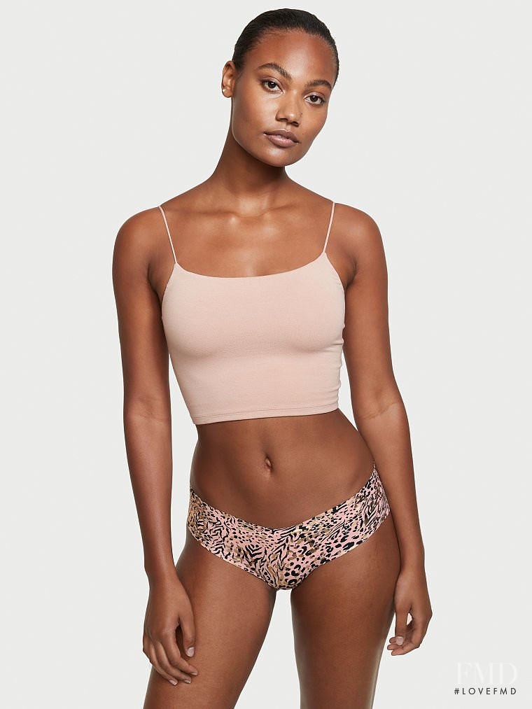 Ange-Marie Moutambou featured in  the Victoria\'s Secret catalogue for Spring/Summer 2021