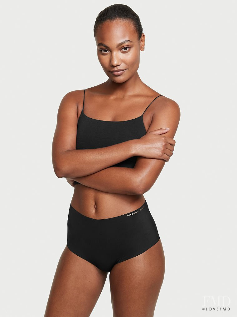 Ange-Marie Moutambou featured in  the Victoria\'s Secret catalogue for Spring/Summer 2021