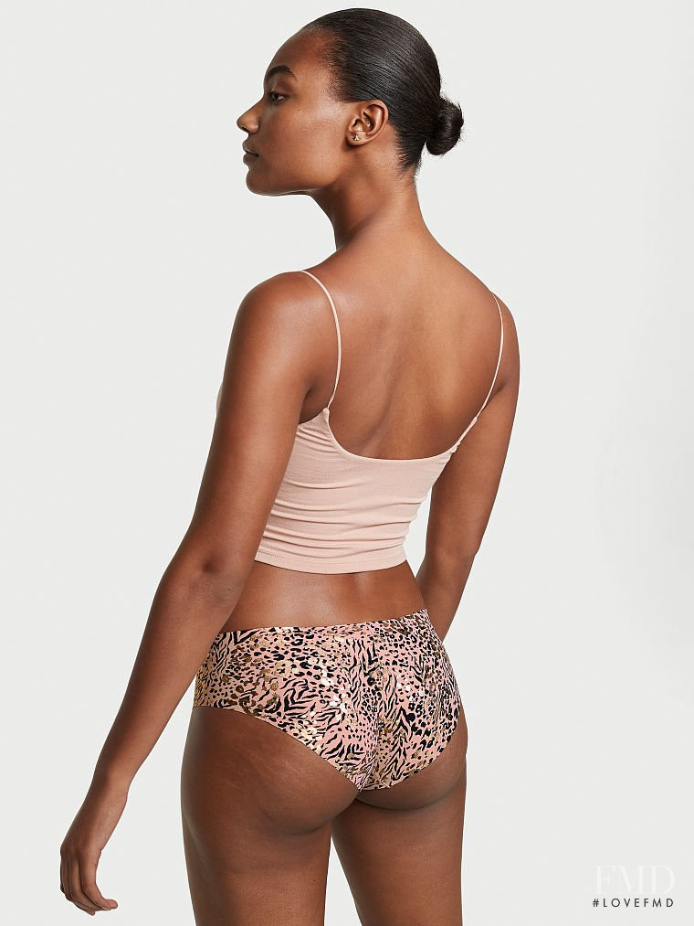 Ange-Marie Moutambou featured in  the Victoria\'s Secret catalogue for Spring/Summer 2021