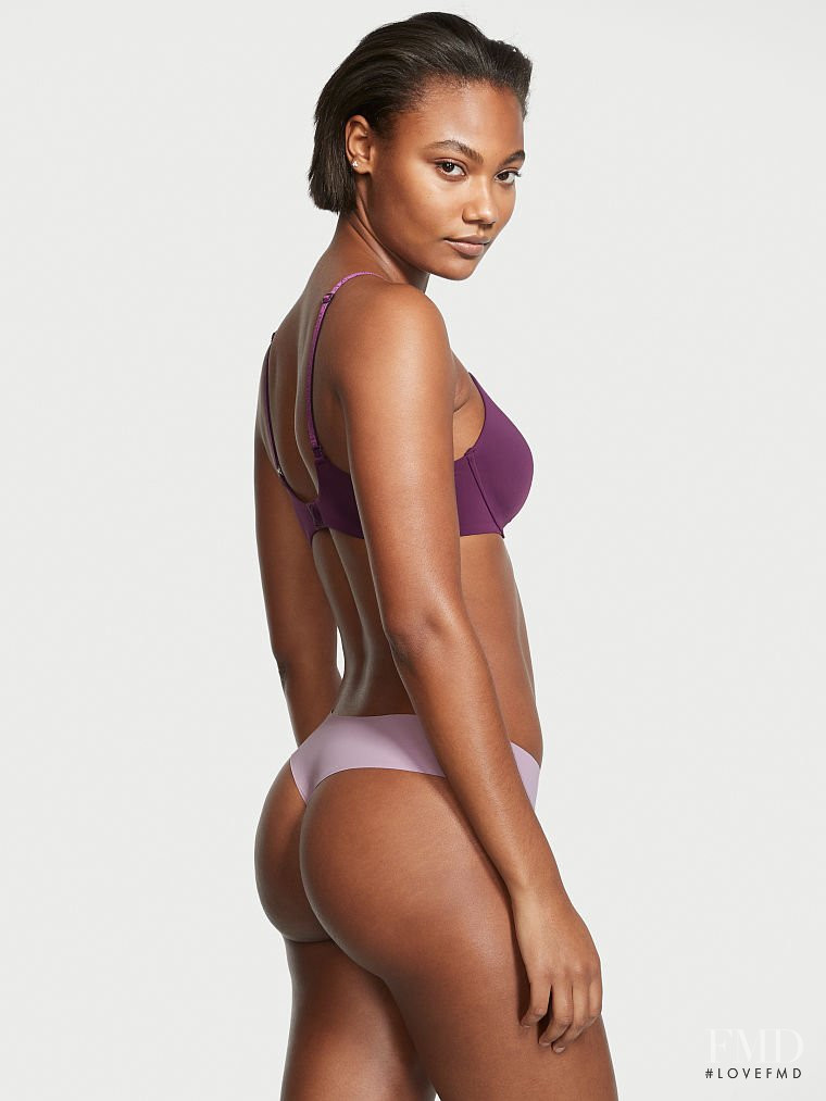 Ange-Marie Moutambou featured in  the Victoria\'s Secret catalogue for Autumn/Winter 2021