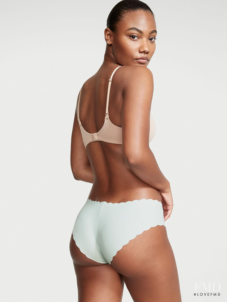 Ange-Marie Moutambou featured in  the Victoria\'s Secret catalogue for Autumn/Winter 2021