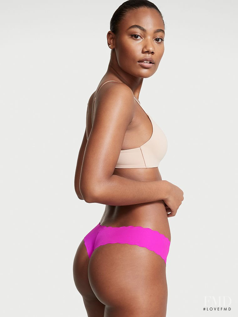 Ange-Marie Moutambou featured in  the Victoria\'s Secret catalogue for Autumn/Winter 2021