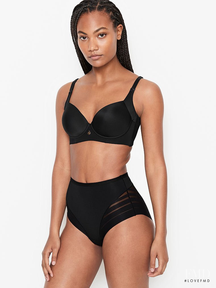 Ange-Marie Moutambou featured in  the Victoria\'s Secret catalogue for Autumn/Winter 2021