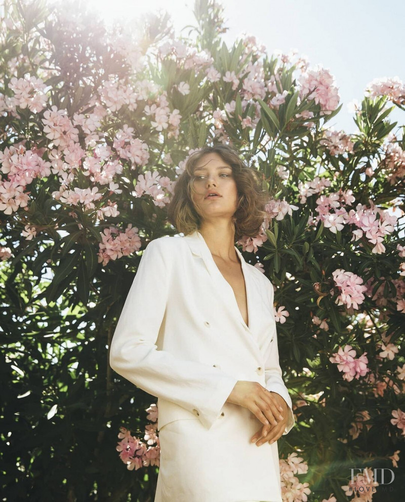 Maelys Garouis featured in  the Milbon lookbook for Autumn/Winter 2021