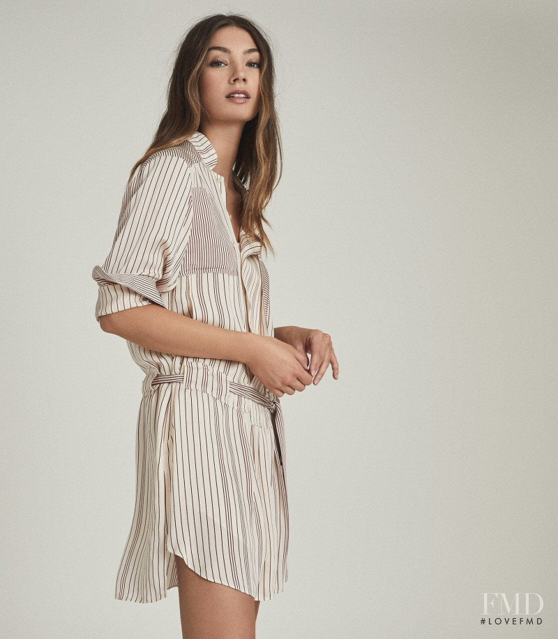 Lorena Rae featured in  the Reiss catalogue for Spring/Summer 2021