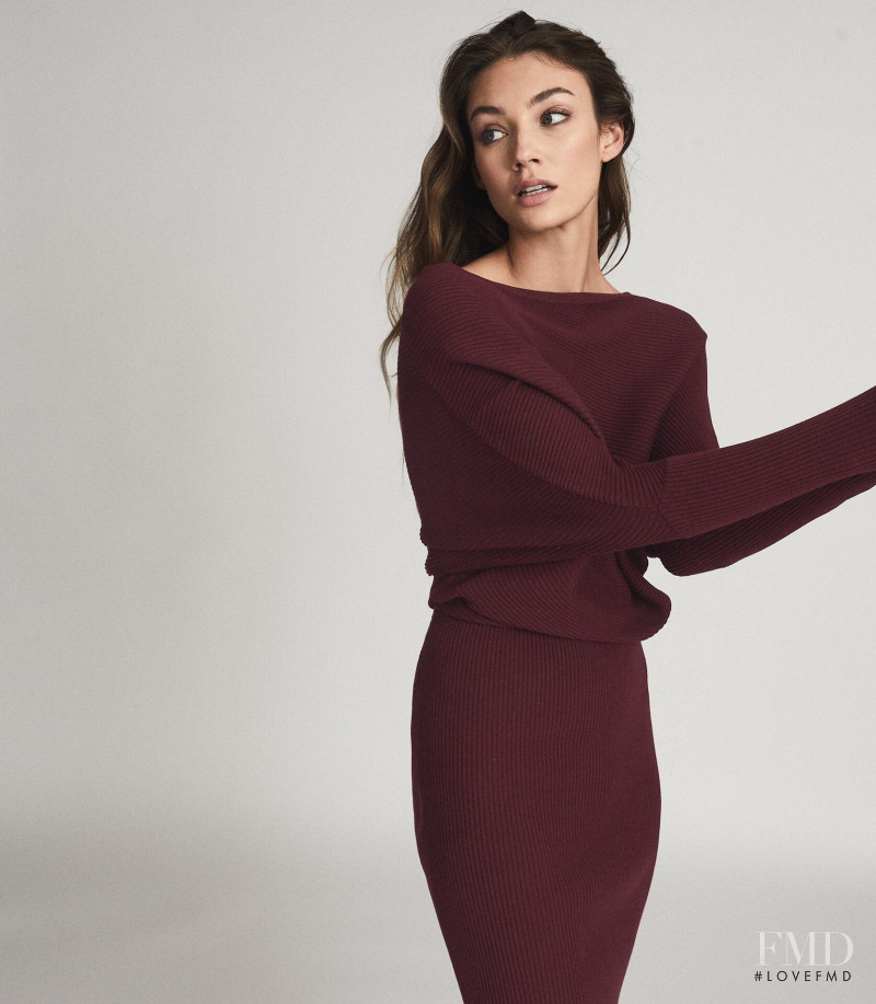 Lorena Rae featured in  the Reiss catalogue for Spring/Summer 2021