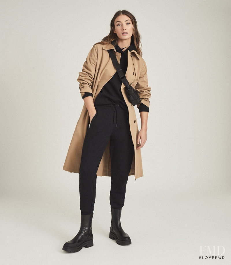 Lorena Rae featured in  the Reiss catalogue for Spring/Summer 2021