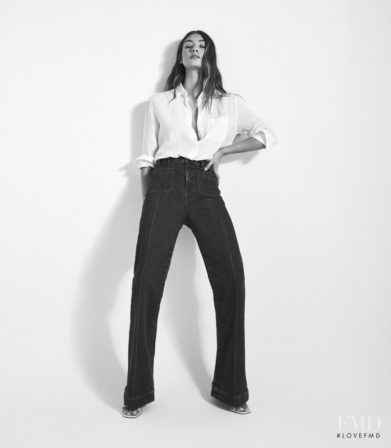 Lorena Rae featured in  the Reiss catalogue for Spring/Summer 2021