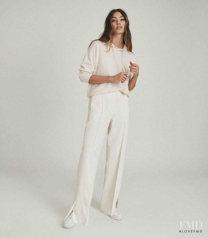 Lorena Rae featured in  the Reiss catalogue for Spring/Summer 2021