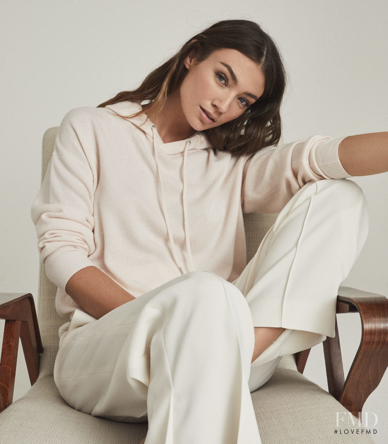 Lorena Rae featured in  the Reiss catalogue for Spring/Summer 2021