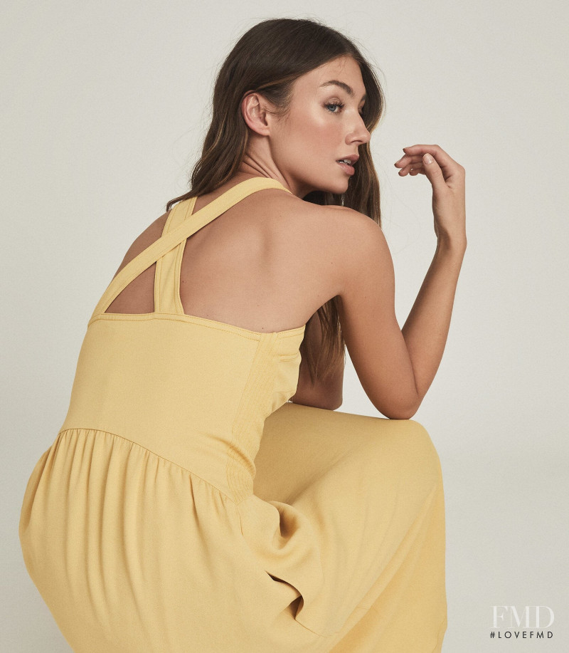 Lorena Rae featured in  the Reiss catalogue for Spring/Summer 2021