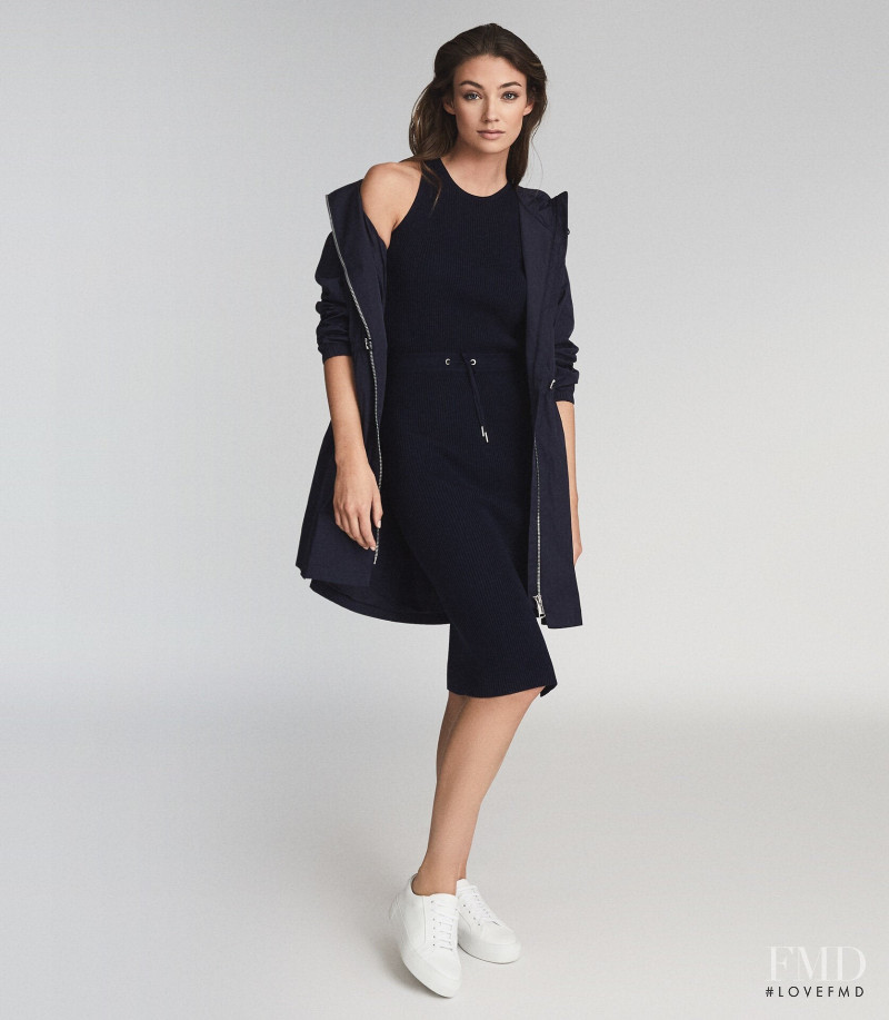 Lorena Rae featured in  the Reiss catalogue for Spring/Summer 2021