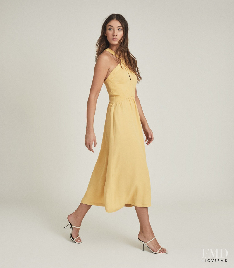 Lorena Rae featured in  the Reiss catalogue for Spring/Summer 2021