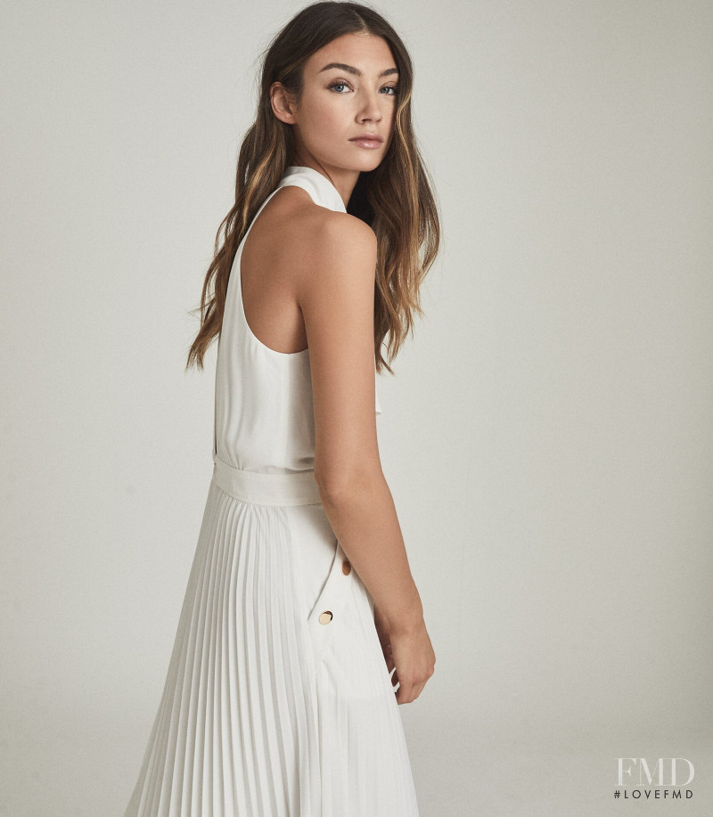 Lorena Rae featured in  the Reiss catalogue for Spring/Summer 2021