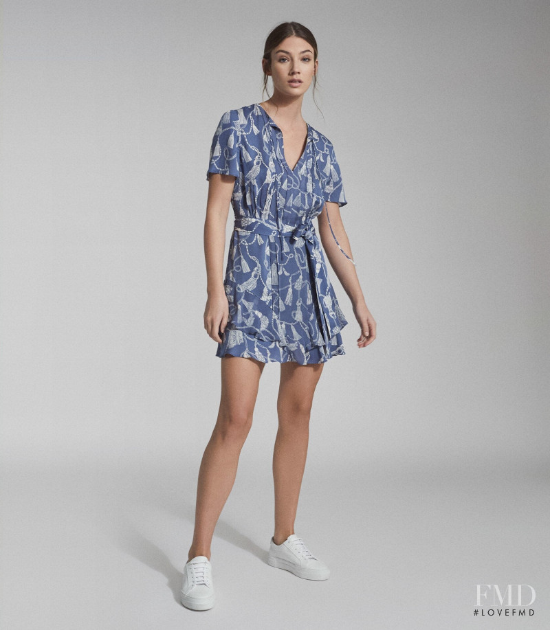 Lorena Rae featured in  the Reiss catalogue for Spring/Summer 2021