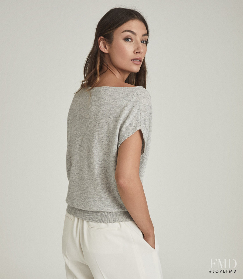 Lorena Rae featured in  the Reiss catalogue for Spring/Summer 2021