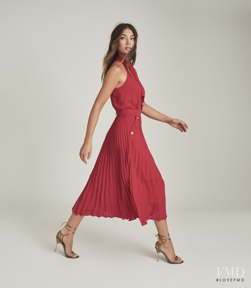 Lorena Rae featured in  the Reiss catalogue for Spring/Summer 2021