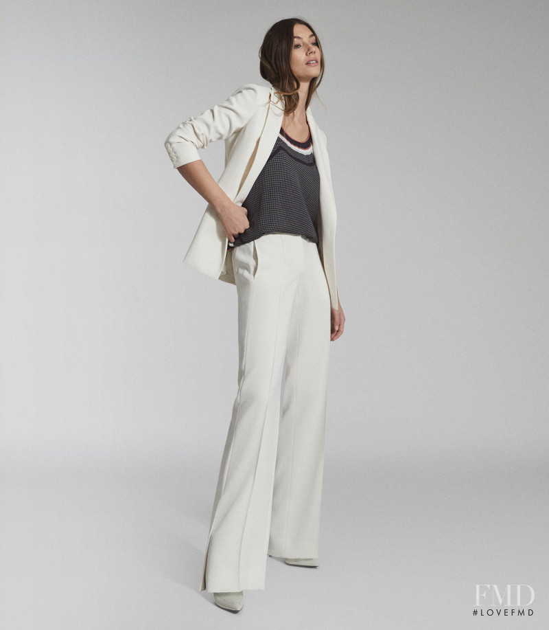 Lorena Rae featured in  the Reiss catalogue for Spring/Summer 2021