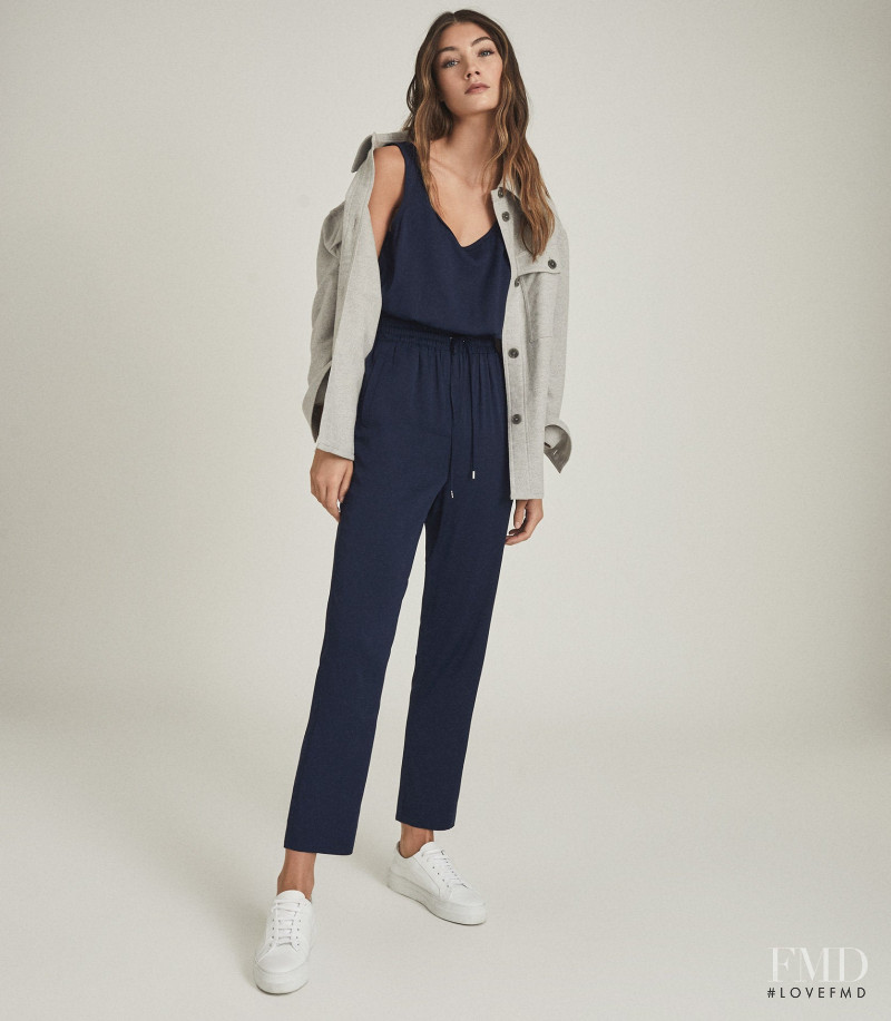 Lorena Rae featured in  the Reiss catalogue for Spring/Summer 2021