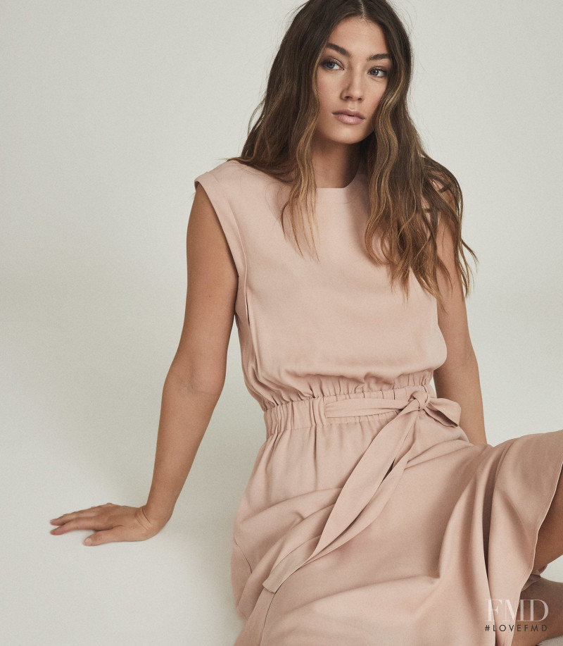 Lorena Rae featured in  the Reiss catalogue for Spring/Summer 2021