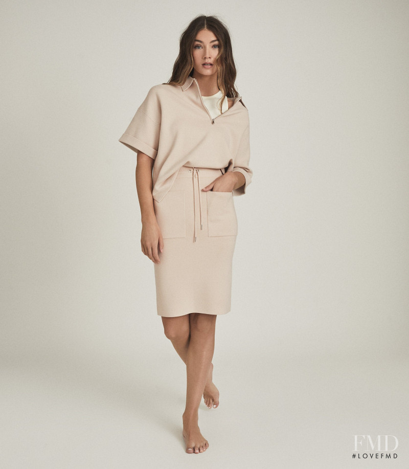 Lorena Rae featured in  the Reiss catalogue for Spring/Summer 2021