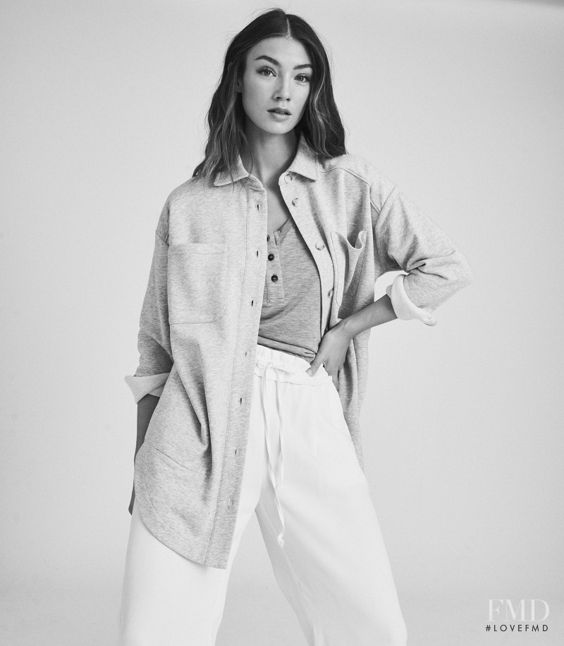 Lorena Rae featured in  the Reiss catalogue for Spring/Summer 2021