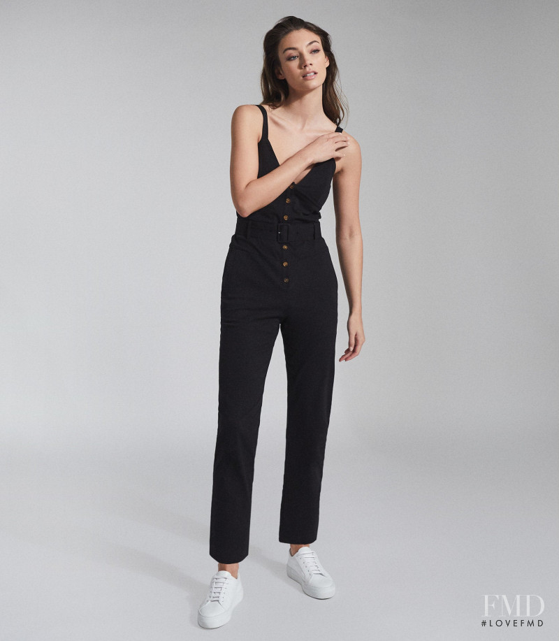 Lorena Rae featured in  the Reiss catalogue for Spring/Summer 2021