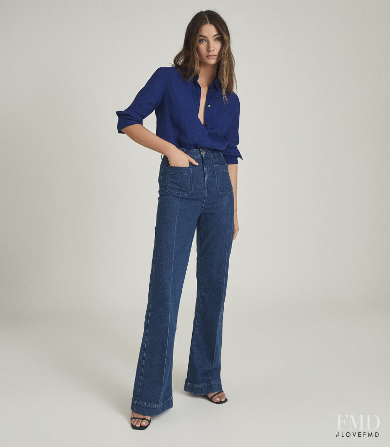 Lorena Rae featured in  the Reiss catalogue for Spring/Summer 2021