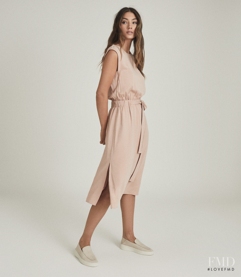 Lorena Rae featured in  the Reiss catalogue for Spring/Summer 2021