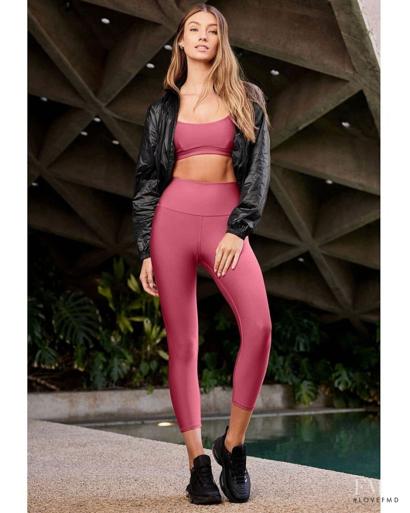 Lorena Rae featured in  the Alo Yoga catalogue for Spring/Summer 2021