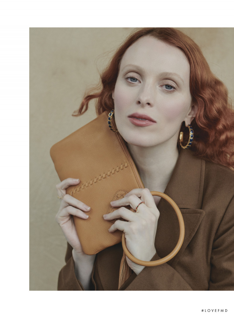 Karen Elson featured in  the Hobo advertisement for Spring/Summer 2019