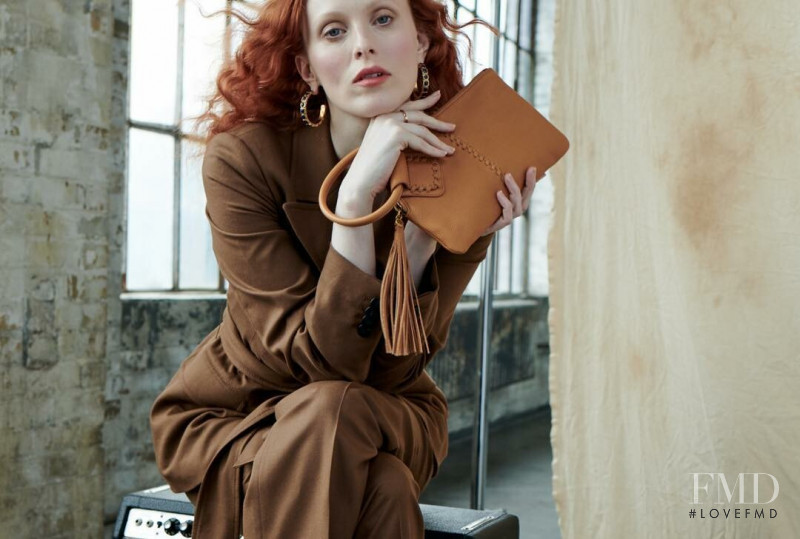 Karen Elson featured in  the Hobo advertisement for Spring/Summer 2019