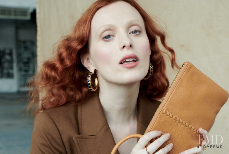 Karen Elson featured in  the Hobo advertisement for Spring/Summer 2019