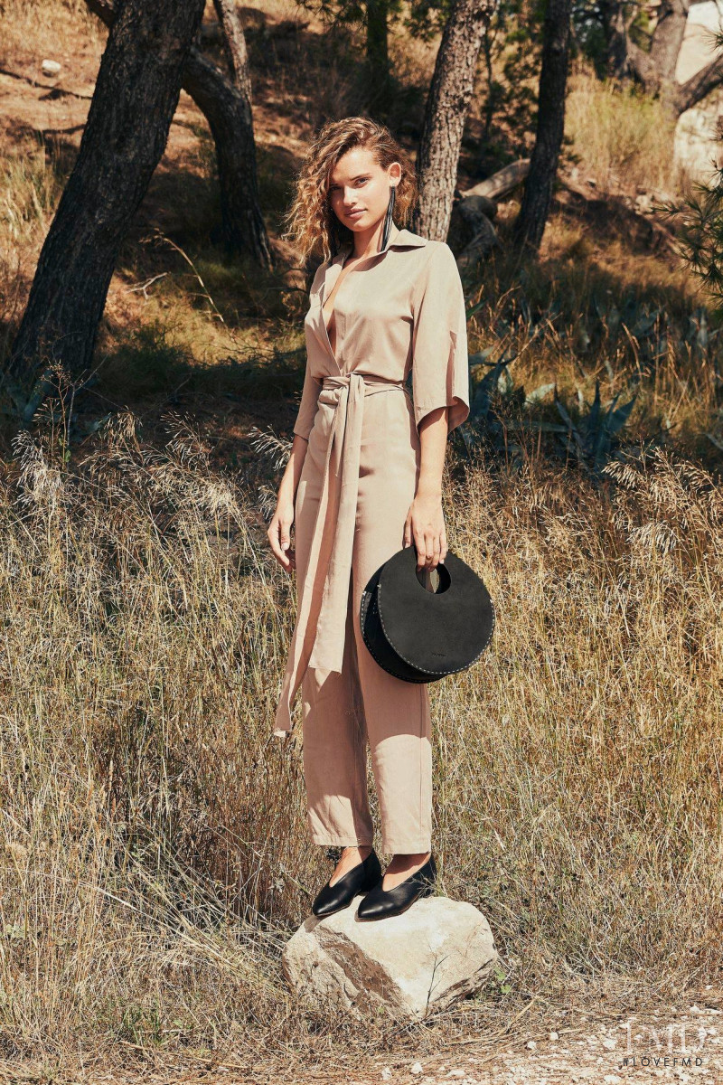 Anastasia Sopova featured in  the Malababa advertisement for Autumn/Winter 2018