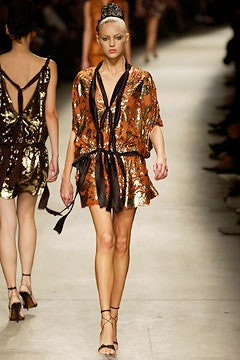 Lanvin fashion show for Spring/Summer 2003