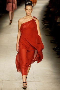 Lanvin fashion show for Spring/Summer 2003